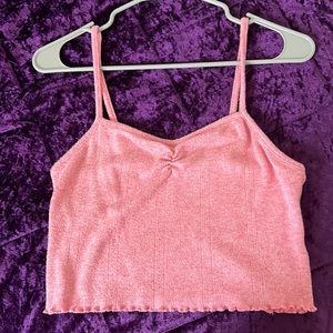 Pink Crop top/Tank top